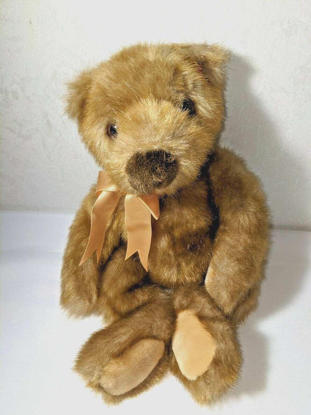 1996 Baby Ginger Bear Plush TY Beanie Buddy - No Tag - Mint Condition - 13" High
